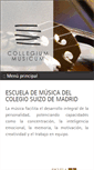 Mobile Screenshot of collegiummusicum.es